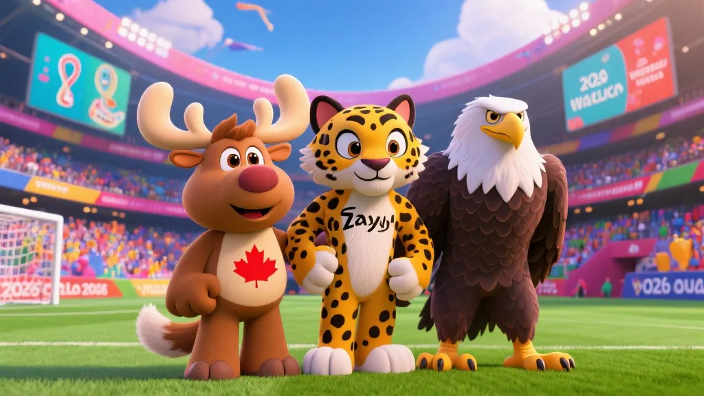 揭秘2026世界杯吉祥物：Maple、Zayu与Clutch背后的文化密码与狂欢寓意
